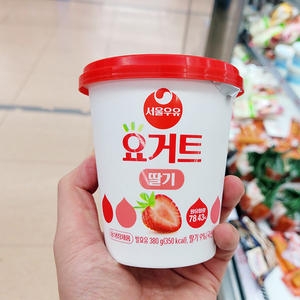  서울우유 요거트 딸기 380g [3개]
