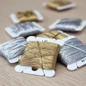 금사/은사/금색실/은색 펠트 낱개 바느질