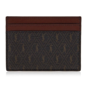 생로랑 라벨루쏘 르 모노그램 카드 홀더 647148 FABLK 2166