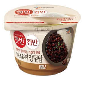 CJ제일제당  햇반 컵반 직화볶음 짜장덮밥 280g