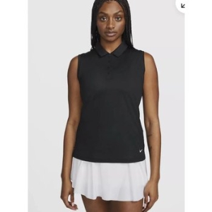 나이키  여성용 나시 민소매 티셔츠 반팔 기능성 화이트 블랙 골프셔츠 여름 CA3358649