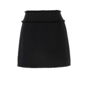 돌체앤가바나 Mini skirt F4CR5T.GDCLW Black