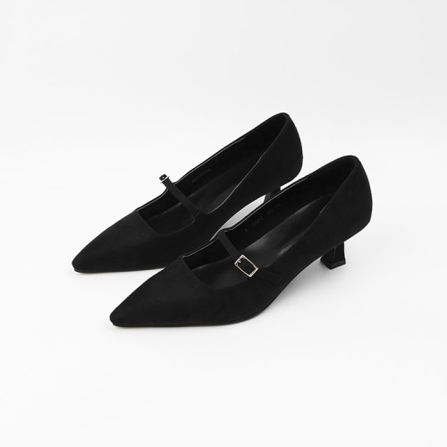 신난다슈 여성 구두 펌프스 힐 5cm 2종 스틸레토 메리제인 미들힐 스웨이드 NF242460S