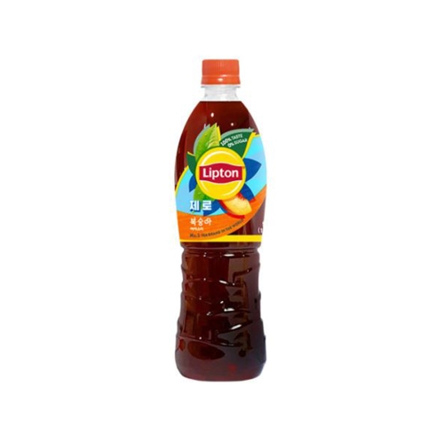 롯데칠성음료 립톤 제로 아이스티 복숭아 500ml