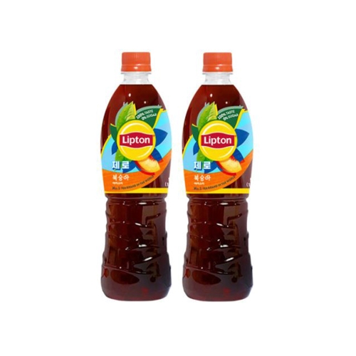 롯데칠성음료 립톤 제로 아이스티 복숭아 500ml
