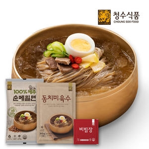 청수식품  100% 제주 순메밀면 15세트