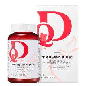 프롬바이오 디어퀸 애플사이다비니거 구미 60구미