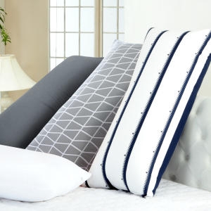 네모라인 등쿠션+2인베개솜