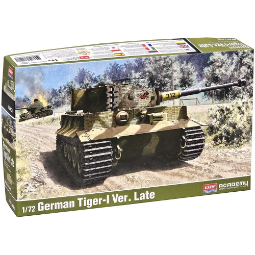 아카데미과학  1/72 독일 티거-Ⅰ후기형