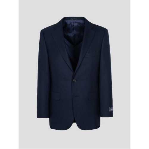 갤럭시 Prestige 울 글렌체크 레귤러핏 수트 재킷 네이비_GA4801P02R