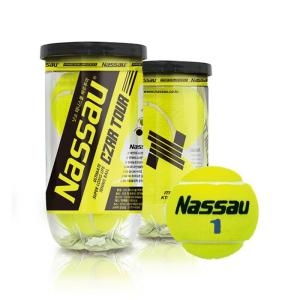 낫소  XBI1L74P_48 테공 짜르투어 270 네이비 2개입 테니스공