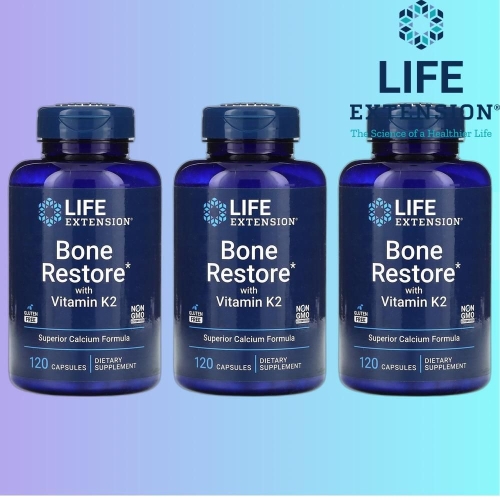 라이프익스텐션 비타민K2 함유 본 리스토어 120캡슐