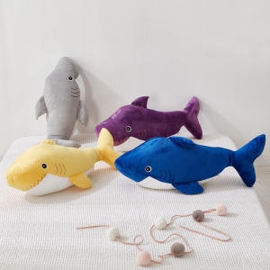이솔홈 봉제 애착 인형 상어 코끼리 선물 동물 사자