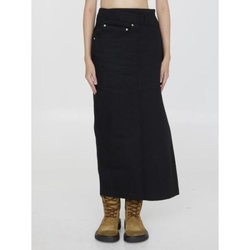 로에베 디컨스트럭트 데님 미디스커트 S359Y1EX08 1100