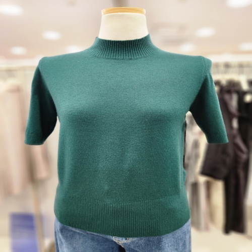 더틸버리 하프 슬리브 풀오버 니트 TP9N1PO03W