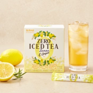 이마트 노브랜드 제로 아이스티 레몬맛 40개입