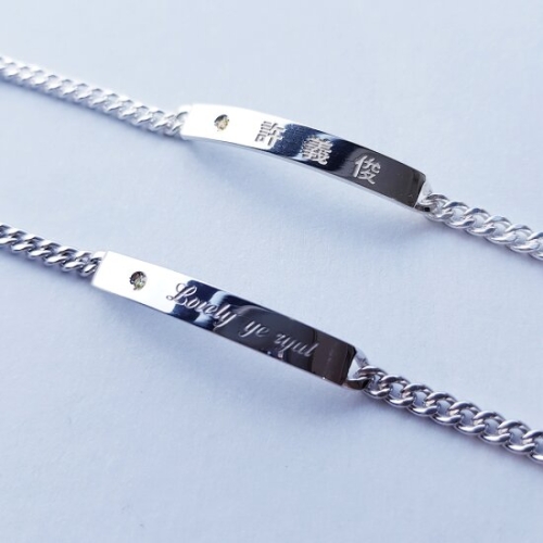 스토리본  베블링 바 탄생석 미아방지 실버 팔찌 BABR6E602