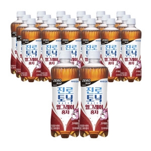 하이트진로 진로 토닉워터 얼그레이 홍차 제로 600ml