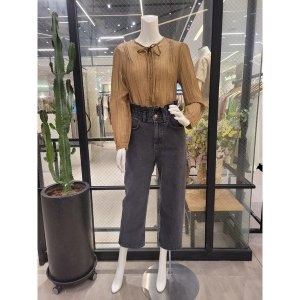 파프리카 프릴밴딩 데님팬츠 NJ3DP806