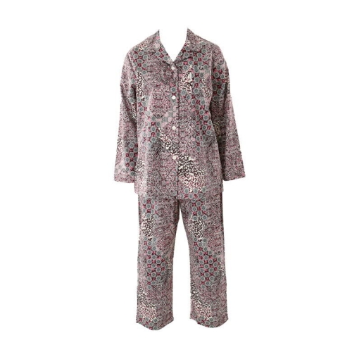 와코루 면70수 큰문양나염 여성파자마 WPA2466W