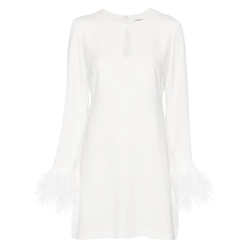 파로쉬 페더 디테일 컷아웃 미니 드레스 POKER24D731343P T