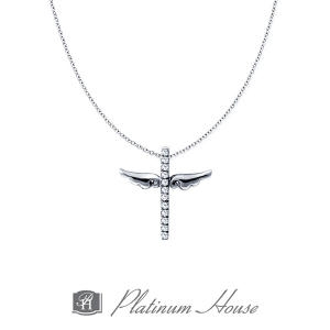 플래티넘하우스 백금 다이아몬드 My Angel 목걸이 N3250Q-0