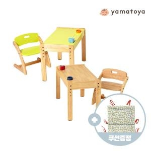  야마토야 부오노 아미체 유아 원목책상+의자 세트 [1개]