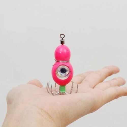 제이큐  바다낚시 주짱 왕눈이 점등 SDK-KEL18P 핑크 18호