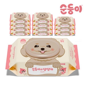 우수컨버팅 순둥이와 댕댕이 베이직 캡형 80매