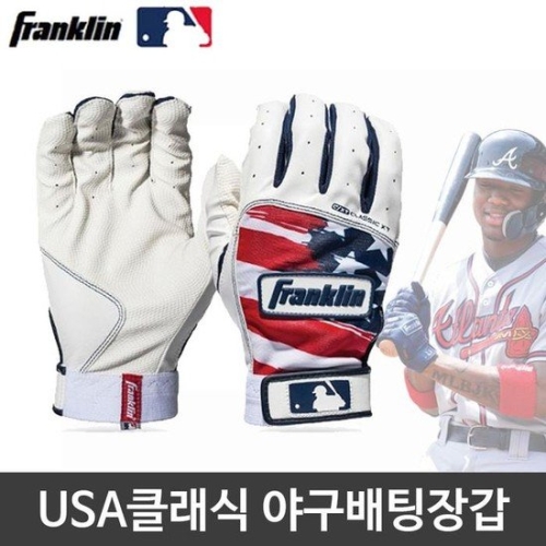 프랭클린  XB7L4J0O_48 USA 클래식 야구 배팅 장갑 스포츠