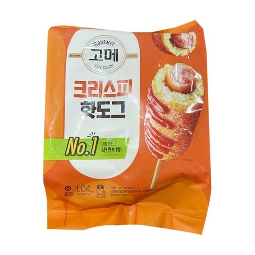 CJ제일제당  고메 크리스피 핫도그 80g 13개입