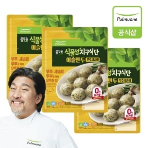 풀무원  식물성지구식단 이슬만두 부추새송이 1.02kg
