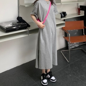 오노마 ONM 데일리 오버핏 프린팅 등원룩 휴가룩 원피스 17772789