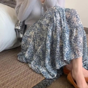 오노마 ONM 시원한 플라워 롱치마 데일리 코디 17772738