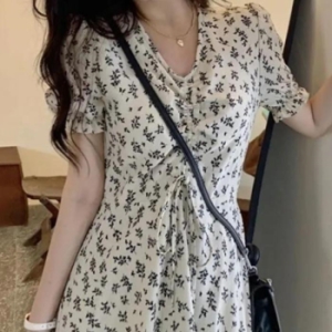 오노마 ONM 플라워 셔링 휴양지 원피스 17772784