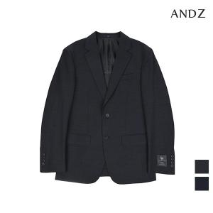 ANDZ 에디션센서빌리티 이모션 임팩트 크레스피노 조직 슬림핏 투버튼 싱글 자켓_BZB5SB1202