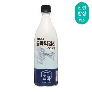 골목양조장 박유덕 골목막걸리 오리지널 6도 750ml