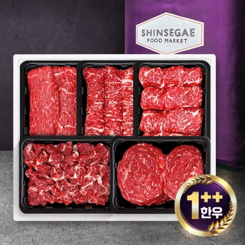 대구축협  팔공참한우 1++등급 프리미엄 한우 선물세트 12호 2.5kg