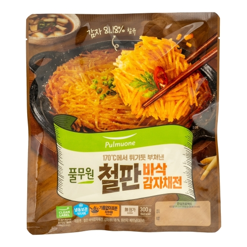 풀무원  철판 바삭감자채전 300g