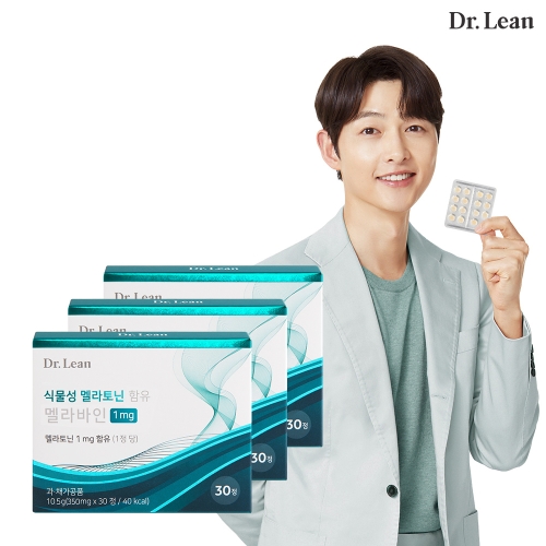 닥터린 식물성 멜라토닌 함유 멜라바인 350mg 30정