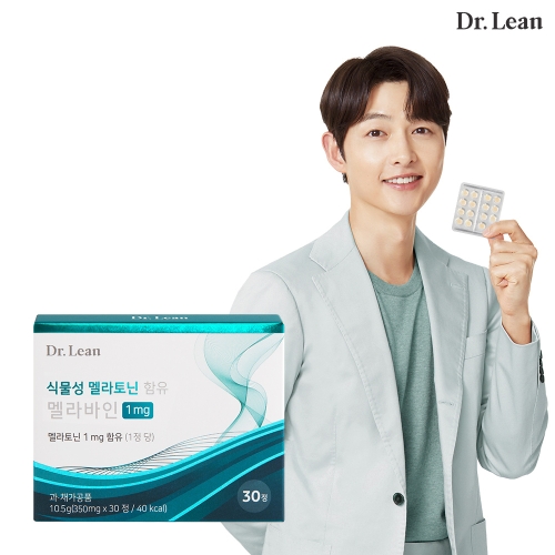  닥터린 식물성 멜라토닌 함유 멜라바인 350mg 30정 [1개]