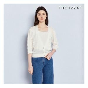 더아이잗 뉴욕 크링클 브이넥 가디건 IP6A1CD281
