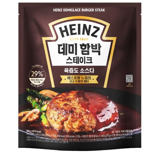 하인즈  데미 함박 스테이크 380g