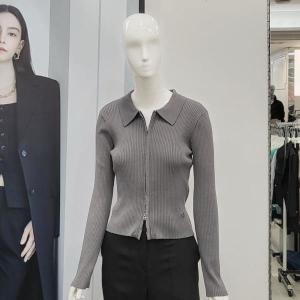 Ab.f.z Abfz DP01 투웨이집업 골지 카라 니트 대동 AFY3XY31 S17827494