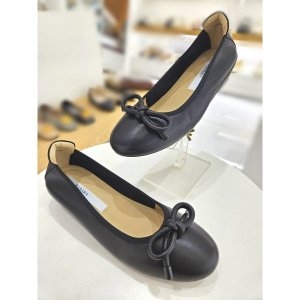 바바라 여성 양가죽 리본 속굽 플랫 AAH561 2COLOR