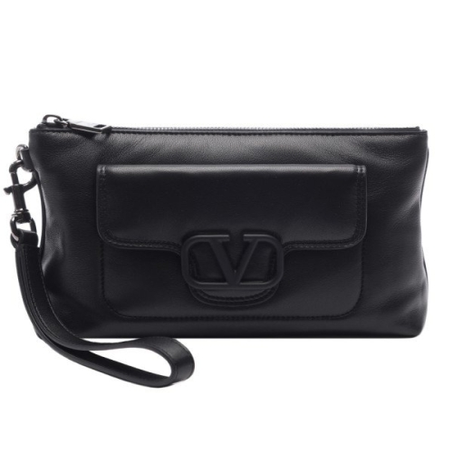 발렌티노 남성 V 로고 시그니처 클러치백 5Y2P0U90 DCY 0NO 24F