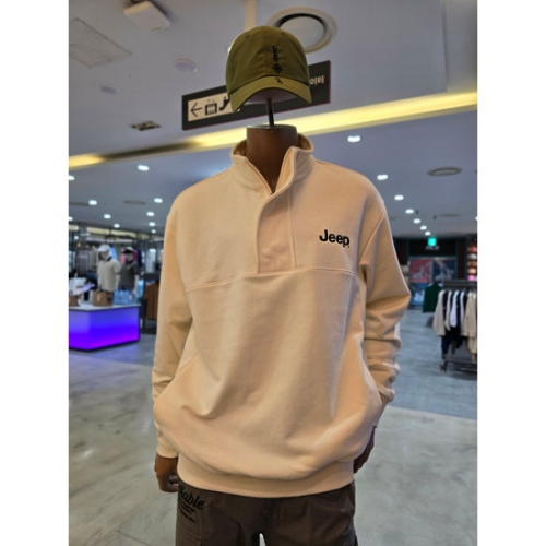 JEEP 반넥 집업 맨투맨 JP8TSU838