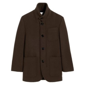 아미 하이 칼라 쇼트 코트 H24HCO218WV0049 T 101151377