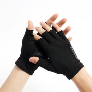 링스  XBJ2KNL7_48 쿨 여성 스포츠 반장갑블랙