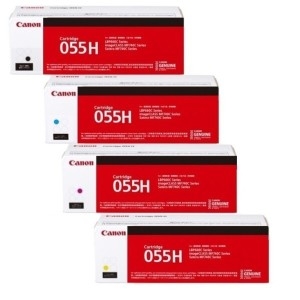 Canon  정품 CRG-055HBK, CRG-055HC, CRG-055HM, CRG-055HY 4색 세트